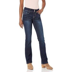 Womens Slim Bootcut Jeans Mid-Rise Insta Soft Stretch 9 Eco-Friendly